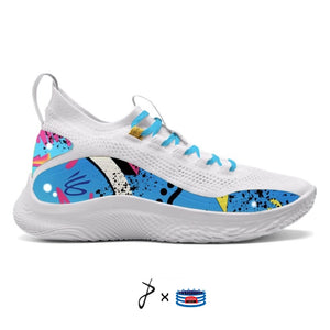 "Street Art" Under Armour Curry 8 Shoes