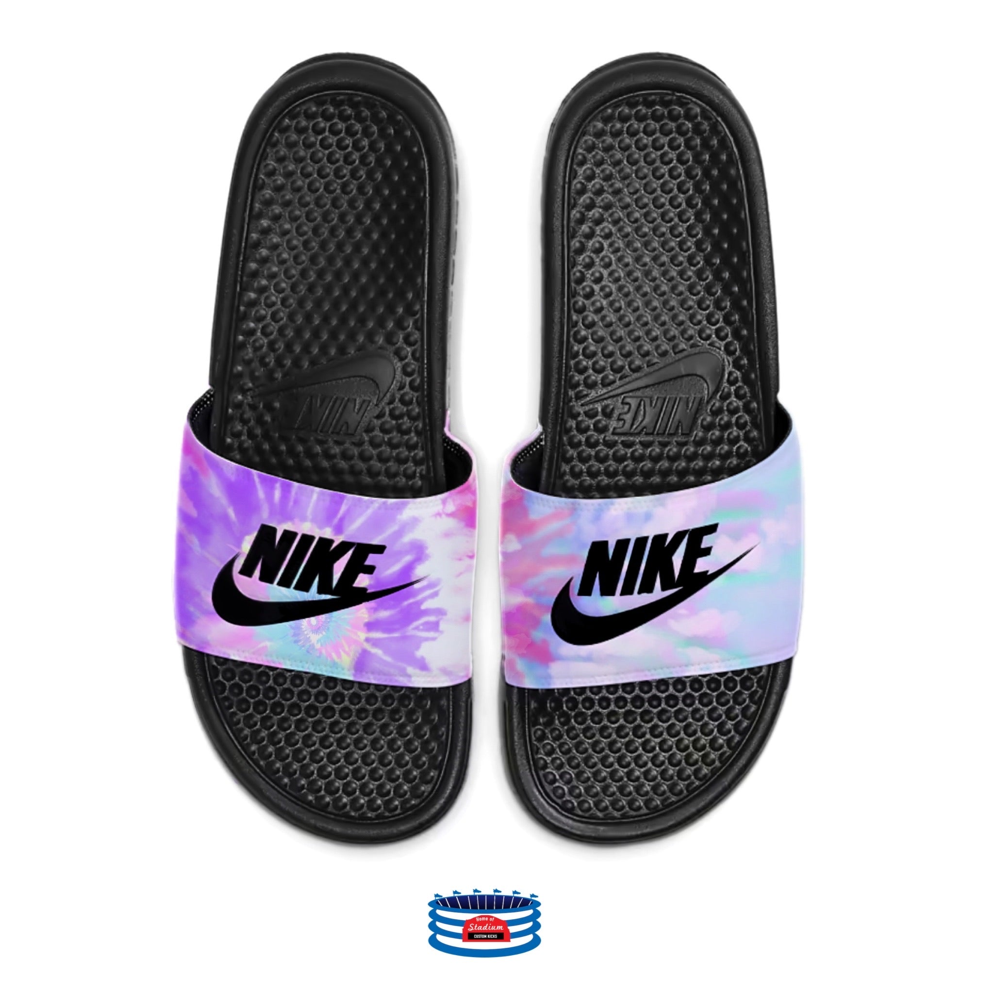 Nike rigiht benassi slides kids