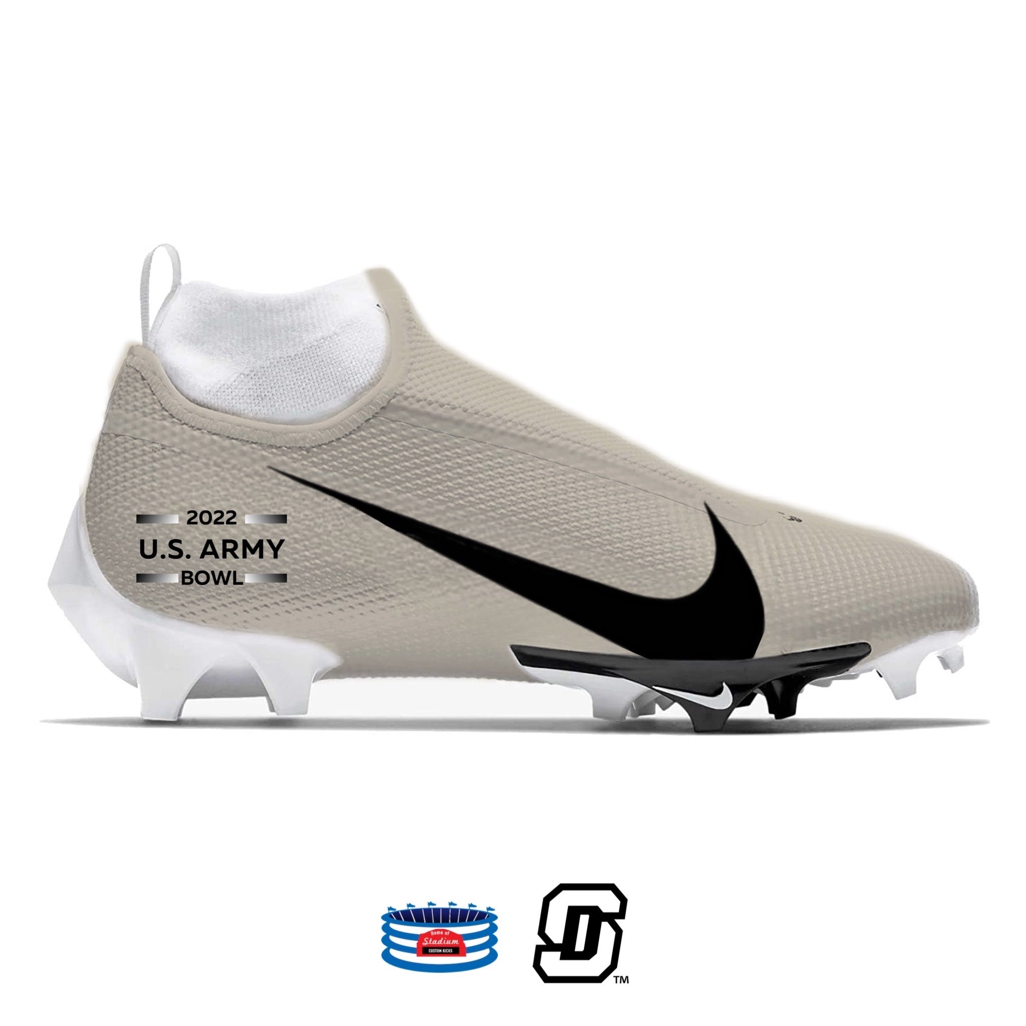 hijo Transformador lápiz Tacos Nike Vapor Pro 360 "US Army Bowl" – Stadium Custom Kicks
