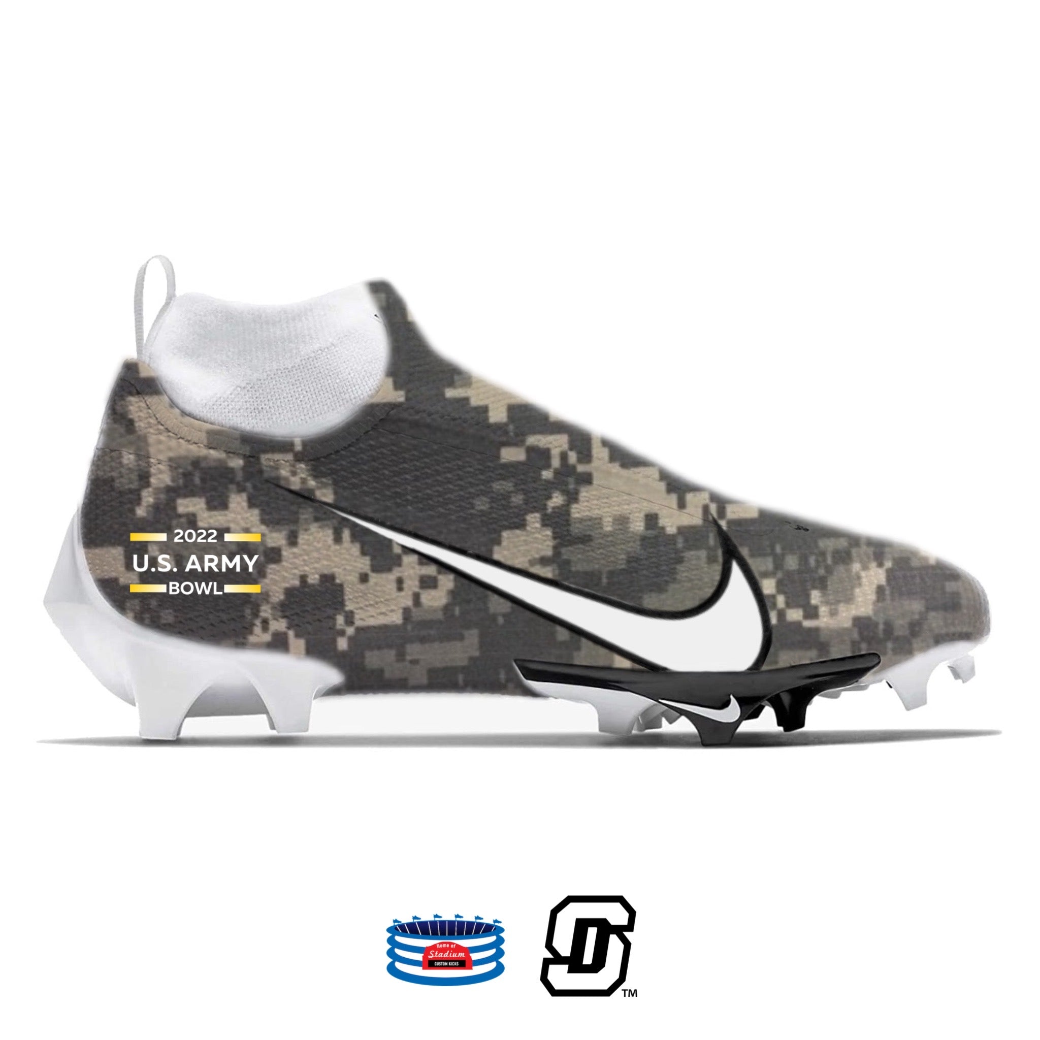 US Army Bowl Nike Vapor Pro 360 Cleats – Stadium Custom Kicks