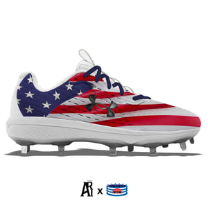 "USA" Under Armour Yard MT Cleats